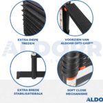 Teleskopisk vikstege 2,50 meter - ALDORR Professional