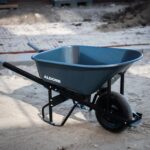 ALDORR Skottkärra - 170 Liter - Poly - 1 Luftdäck