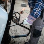 ALDORR Skottkärra - 170 Liter - Stål - 1 Luftdäck