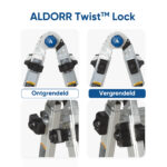 Multistege 4x3 steg 3,30 meter – ALDORR Professional