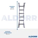 4×3 ALDORR Home – Multistege – 3,00 Meter 