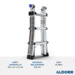 Multistege 4x3 steg 3,30 meter – ALDORR Professional