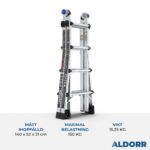 Multistege 4x4 steg 4,50 meter – ALDORR Professional