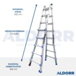 Multistege 4x5 steg 5,20 meter – ALDORR Home