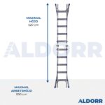 Multistege 4x5 steg 5,20 meter – ALDORR Home
