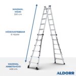 Multistege 4x6 steg 6,90 meter – ALDORR Professional