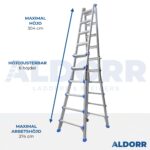 Multistege 4x6 steg 6,30 meter – ALDORR Home