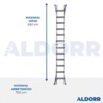 Multistege 4x6 steg 6,30 meter – ALDORR Home