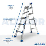 4×3 ALDORR Home – Multistege – 3,00 Meter 