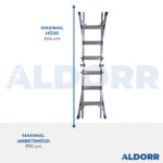 4×3 ALDORR Home – Multistege – 3,00 Meter 