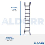 Multistege 4x4 steg 4,10 meter – ALDORR Home