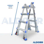 Multistege 4x4 steg 4,10 meter – ALDORR Home