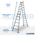 Multistege 4x6 steg 6,30 meter – ALDORR Home