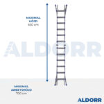 Multistege 4x6 steg 6,30 meter – ALDORR Home