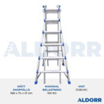 Multistege 4x6 steg 6,30 meter – ALDORR Home