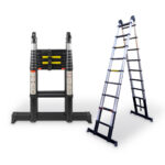 Teleskopisk vikstege 2,50 meter - ALDORR Professional